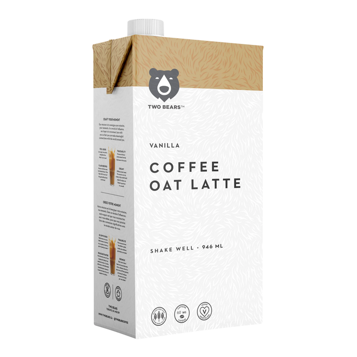 Two Bears - Vanilla Latte, 946 mL