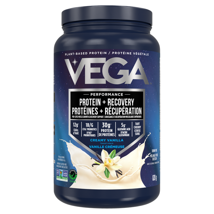 Vega - Protein + Recovery Vanilla, 828 g