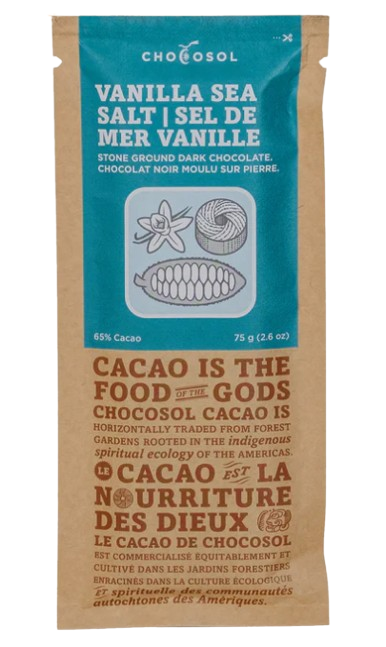 Chocosol - Vanilla Sea Salt, 75 g