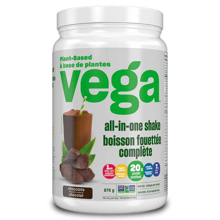 Vega - All in One Nutritional Shake, Chocolate, 876 g