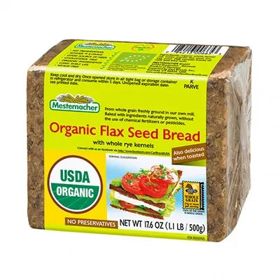 Mestemacher - Organic Linseed Bread, 500 g