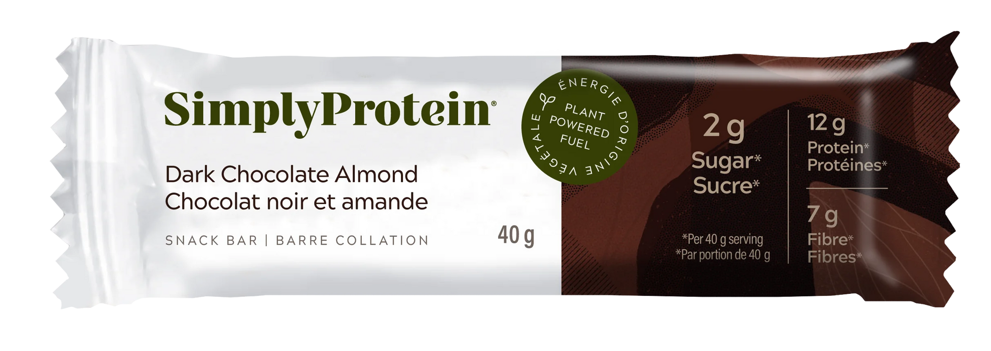 Simply Protein - Dark Chocolate Almond, 40 g