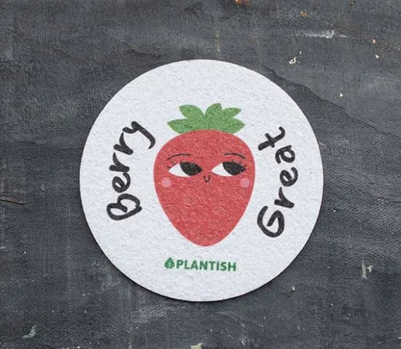 Plantish - Pop-Up Sponge - Berry Great, Each