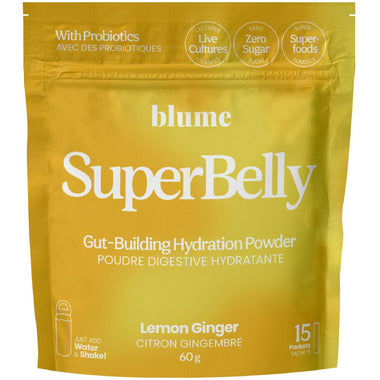 Blume - SuperBelly - Lemon Ginger, 60 g
