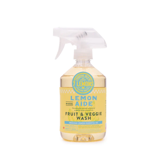 Lemon Aide - Lemon Fruit & Veggie Wash, 500 mL