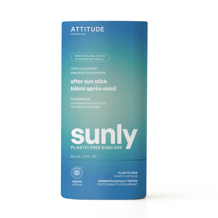 Attitude - Sunly After Sun Stick Mint & Cucumber , 60 g