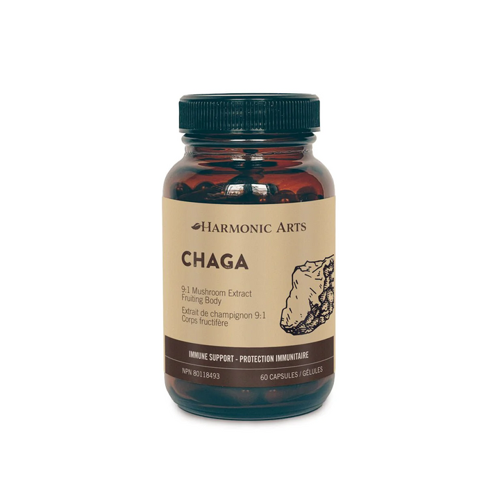 Harmonic Arts - Chaga Mushroom, 60 Caps