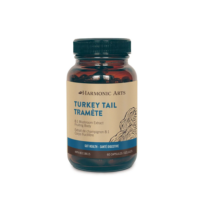 Harmonic Arts - Turkey Tail Mushroom, 60 Caps