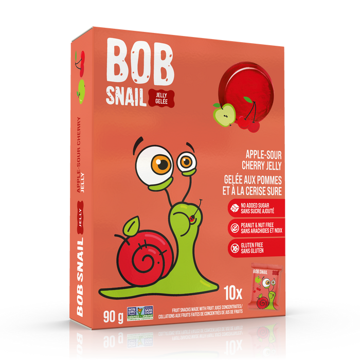 Bob Snail - Jelly - Apple-Sour Cherry, 90 g