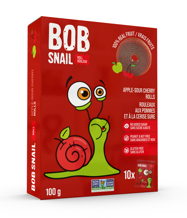 Bob Snail - Rolls - Apple-Sour Cherry, 100 g