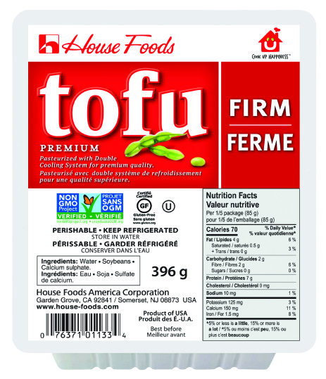 House Foods - Premium Tofu Firm, 396 g