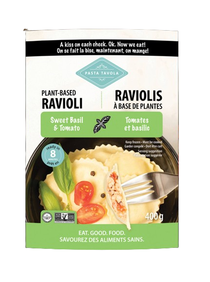 Pasta Tavola - Ravioli - Sweet Basil & Tomato, 400 g