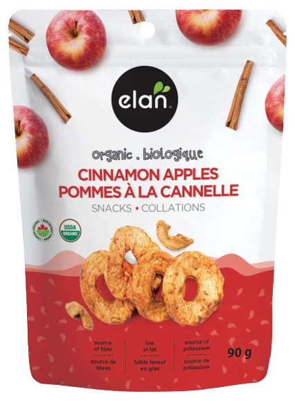 Elan Bio - Cinnamon Apples, 90 g