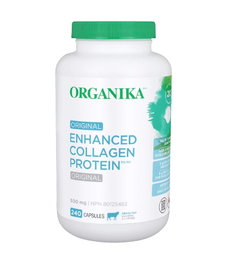 Organika - Enhanced Collagen Protein, 240 Caps