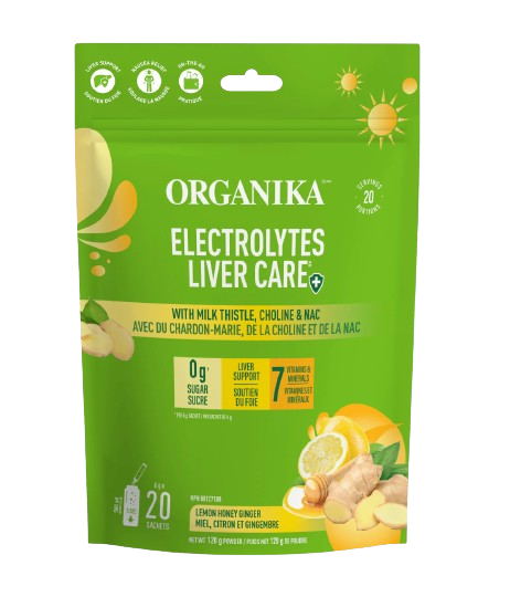 Organika - Electrolyte Liver Care Lem Honey, 20x3.5 g