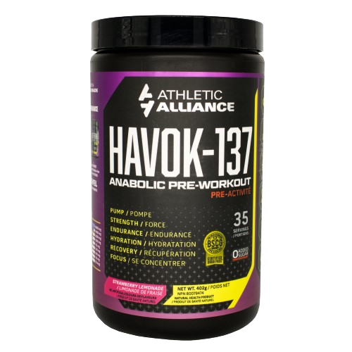 Athletic Alliance - Havok-137 - Strawberry Lemonade, 402 g
