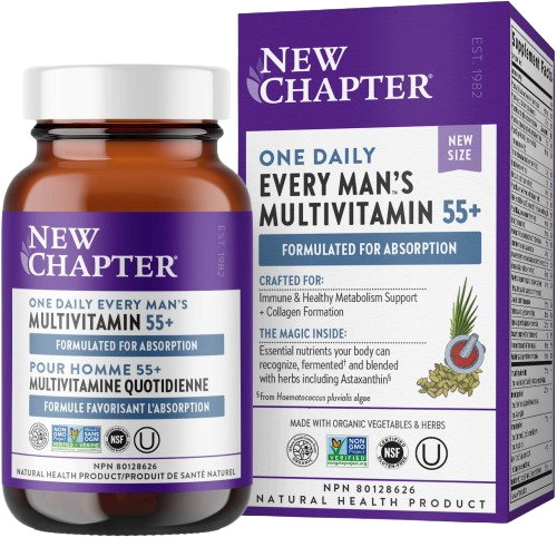 New Chapter - Every Man's One Daily 55+, 30 Tablets
