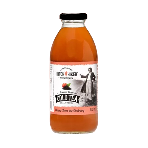Hitchhiker - Brewed Cold Tea - Postard Peach, 473 mL