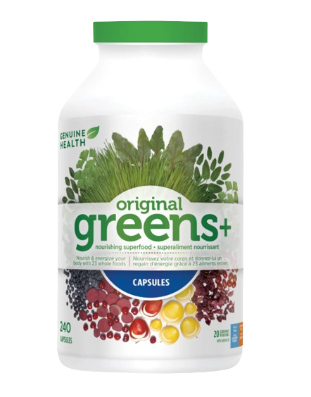 Genuine Health - Greens+ Original, 240 Caps