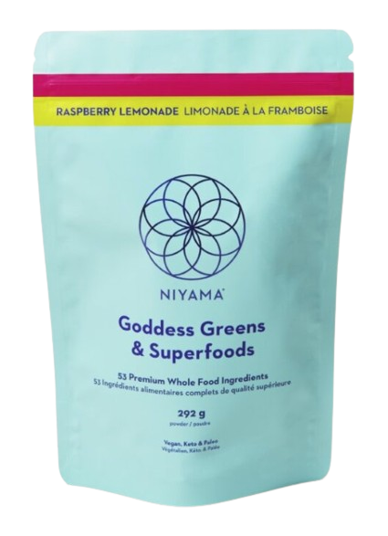 Niyama - Greens & Superfoods Raspberry Lemonade, 292 g