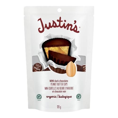 Justin's - Mini Dark Chocolate Peanut Butter Cups, 120 g