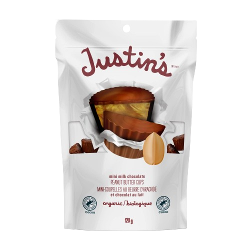 Justin's - Mini Milk Chocolate Peanut Butter Cups, 120 g