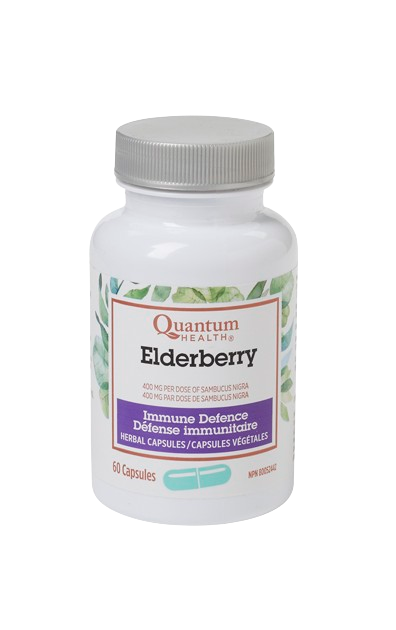 Quantum Nutrition Inc. - Elderberry, 60 Caps