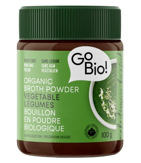 GoBio - Broth Powder - Vegetable, 100 g
