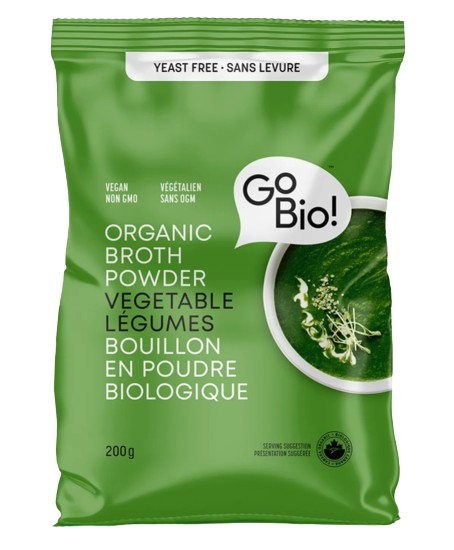 GoBio - Broth Powder - Vegetable, 200 g
