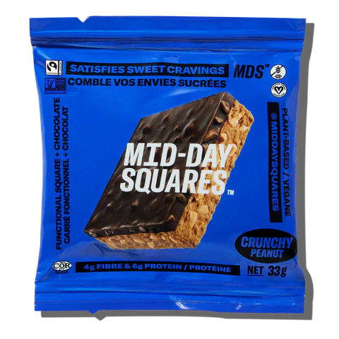 Mid-Day Squares - Crunchy Peanut Squares, 33 g