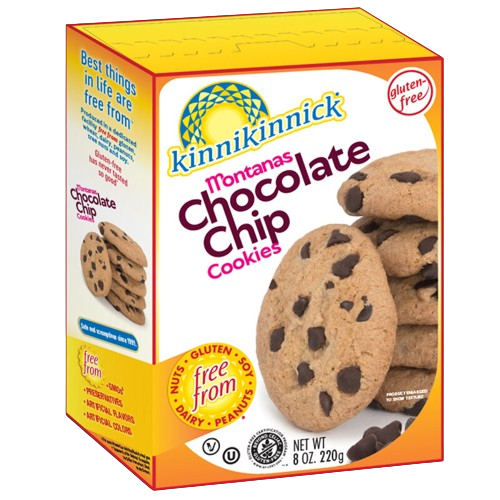 Kinnikinnick - Cookie - Chocolate Chip, 220 g
