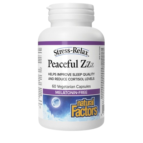 Natural Factors - Stress-Relax - Peaceful Zzz, 60 Vcaps