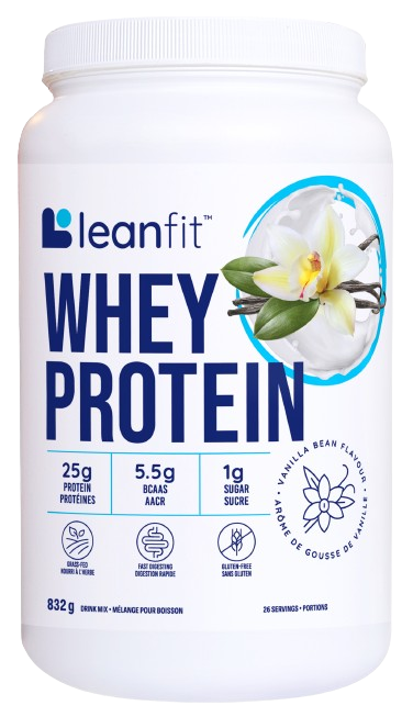 LeanFit - Whey Protein Vanilla, 832 g