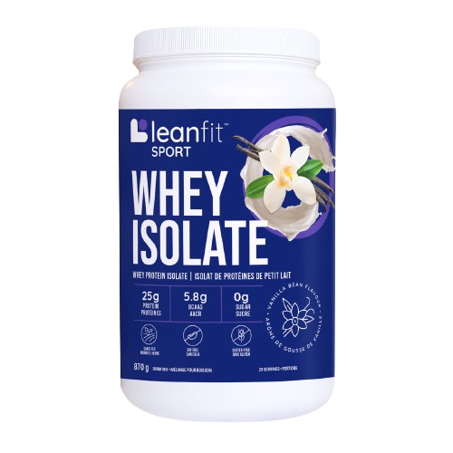LeanFit - Whey Isolate Vanilla, 870 g