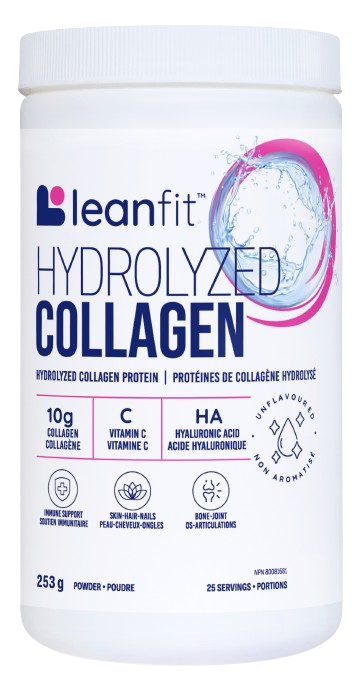 LeanFit - Hydrolyzed Collagen Unflavoured, 253 g