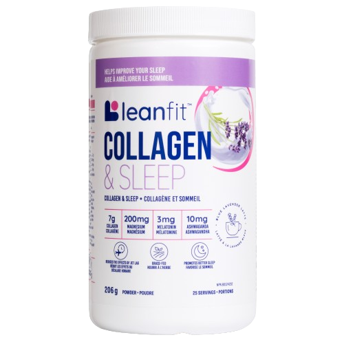 LeanFit - Collagen & Sleep - Blue Lavender, 206 g