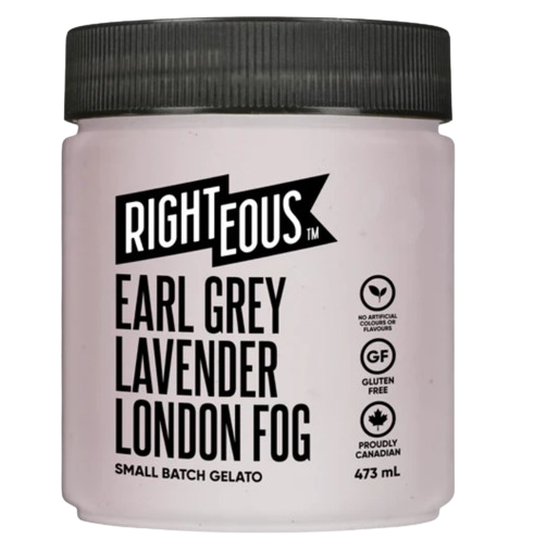 Righteous - Gelato Earl Grey Lav London Fog, 473 mL