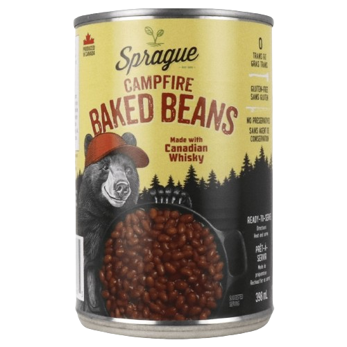 Sprague - Campfire Baked Beans with Can Whisky, 398 mL