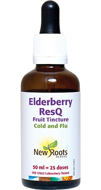 New Roots Herbal - Elderberry ResQ Tincture, 50 mL