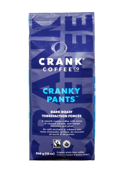 Crank - Organic Coffee - Cranky Pants, 340 g