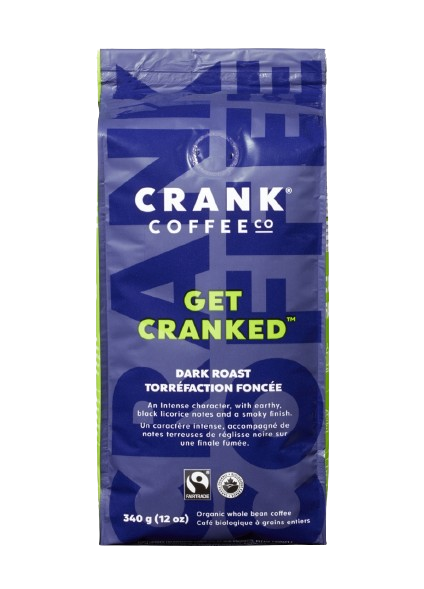 Crank - Organic Coffee - Get Cranked, 340 g