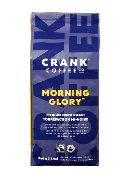 Crank - Organic Coffee - Morning Glory, 340 g