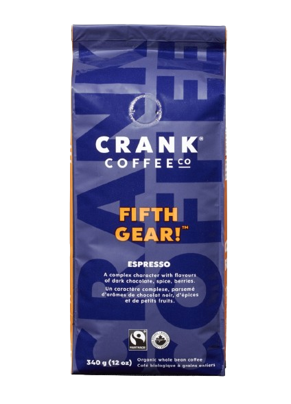 Crank - Organic Coffee - Fifth Gear, 340 g