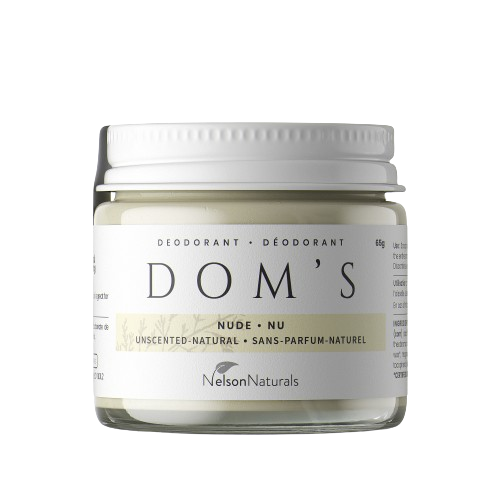 Dom's Deodorant - Nude Deodorant Jar, 65 g