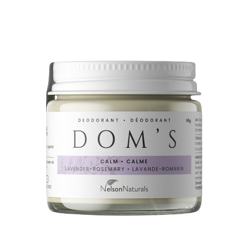 Dom's Deodorant - Calm Deodorant Jar, 65 g