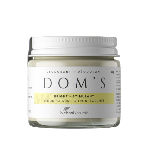 Dom's Deodorant - Bright Deodorant Jar, 65 g