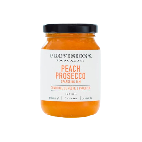 Provisions Food Company - Peach Prosecco Jam, 125 mL