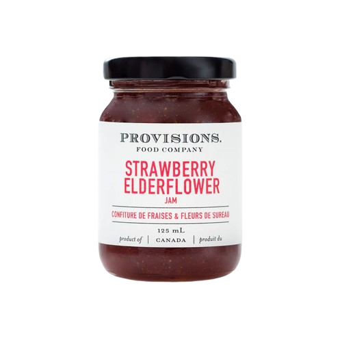 Provisions Food Company - Strawberry Elderflower Jam, 125 mL