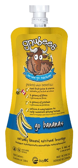 Gnubees - Go Bananas, 190 mL