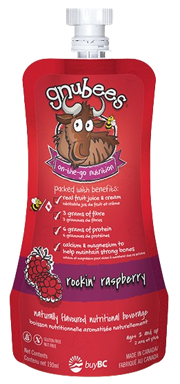 Gnubees - Rockin' Raspberry, 190 mL